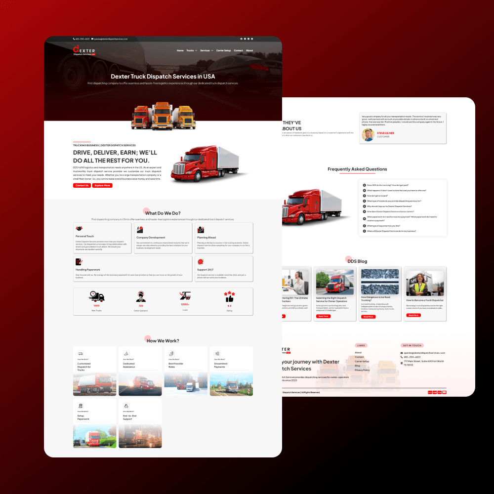 Dexter Dispatch ServicesMain Image