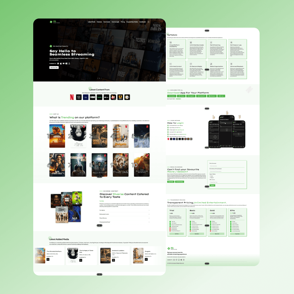 EG Media StreamingMain Image